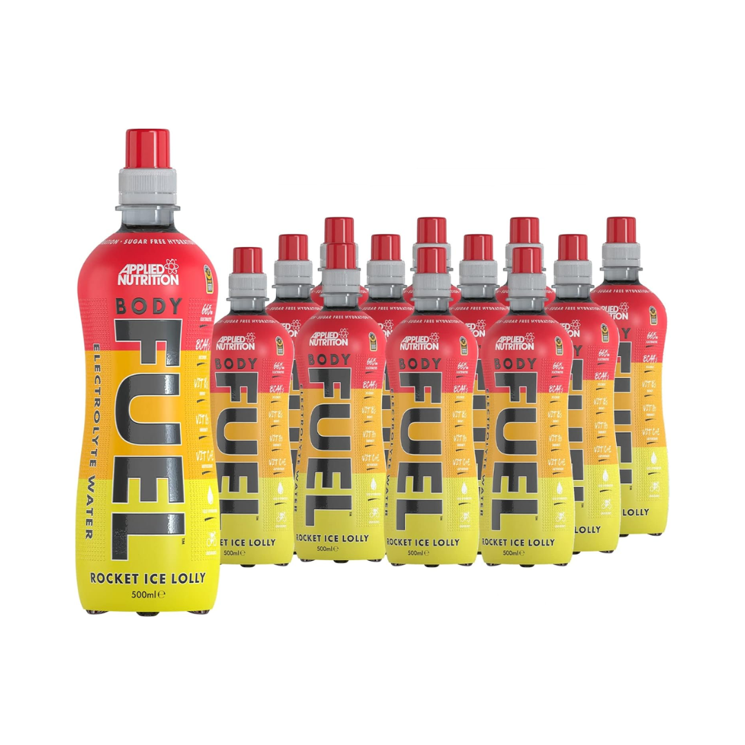 Applied Nutrition Body Fuel Electrolyte Water 12x500ml - Icy Blue Raz