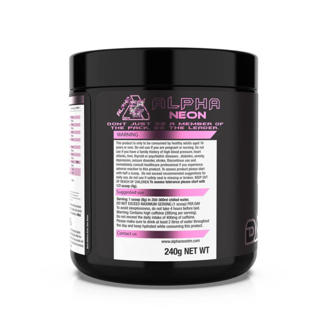 Alpha Neon Darkshred 240g - Grape