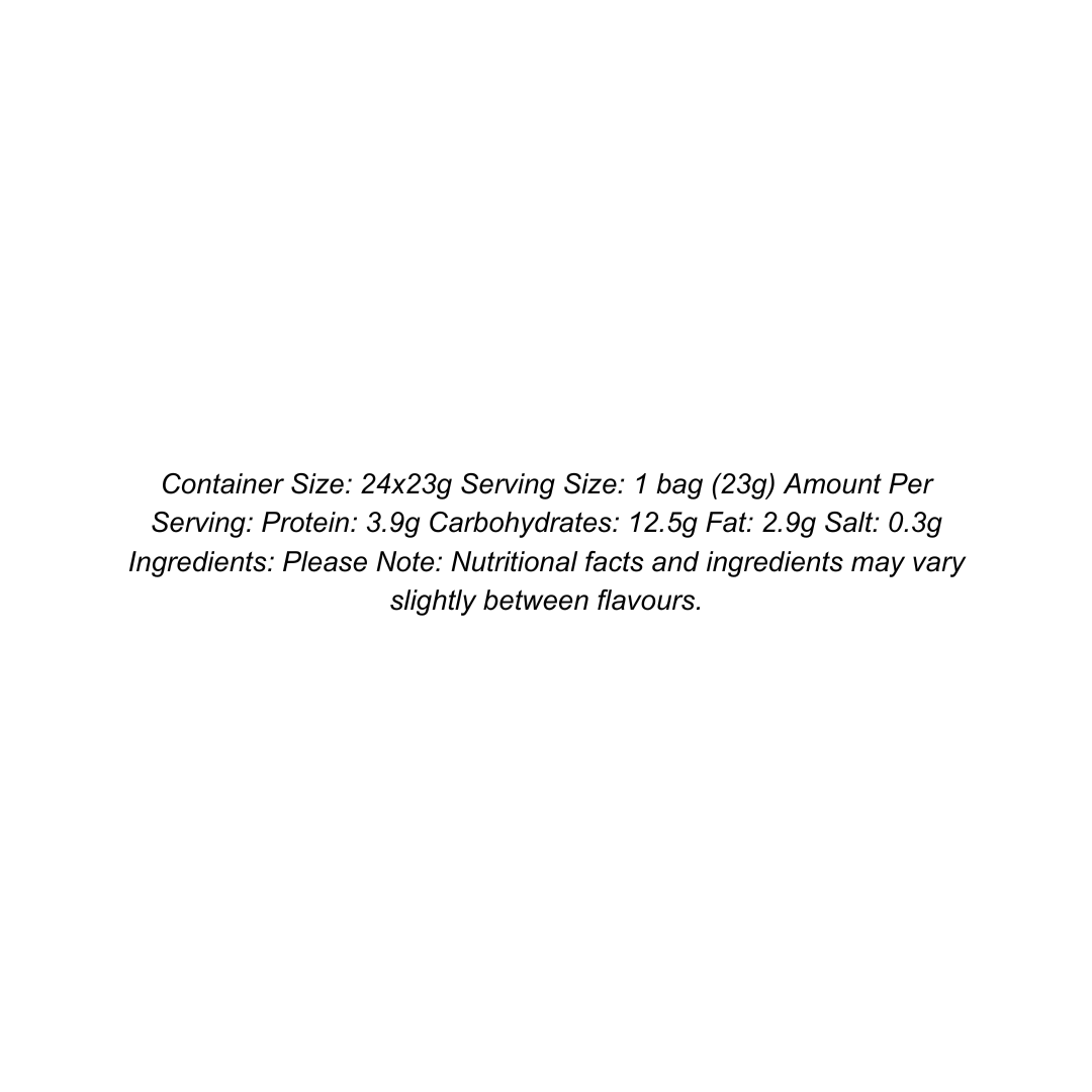 Good & Honest Popped Crisps 24x23g - Sea Salt