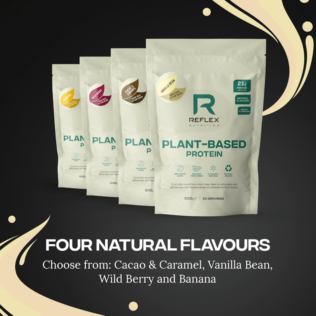 Reflex Nutrition Plant Based Protein 600g - Wild Berry
