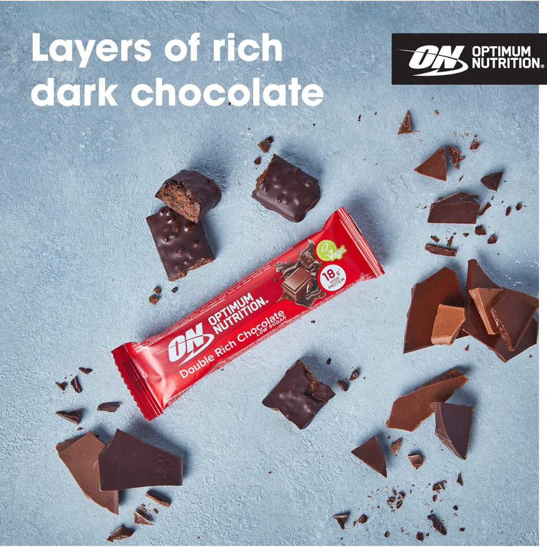 Optimum Nutrition Plant Bar 12x60g - Double Choc