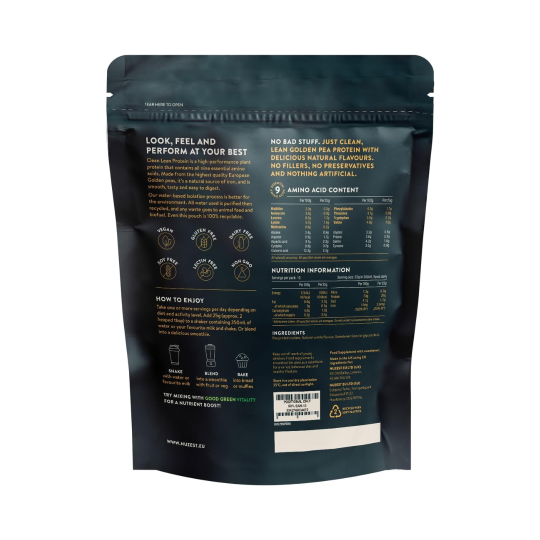 Nuzest Clean Lean Protein 250g - Smooth Vanilla