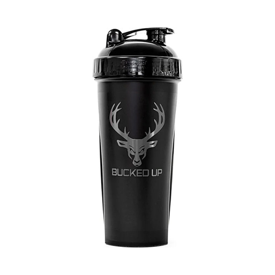 Bucked Up Perfect Shaker 28oz 795ml Black / Grey