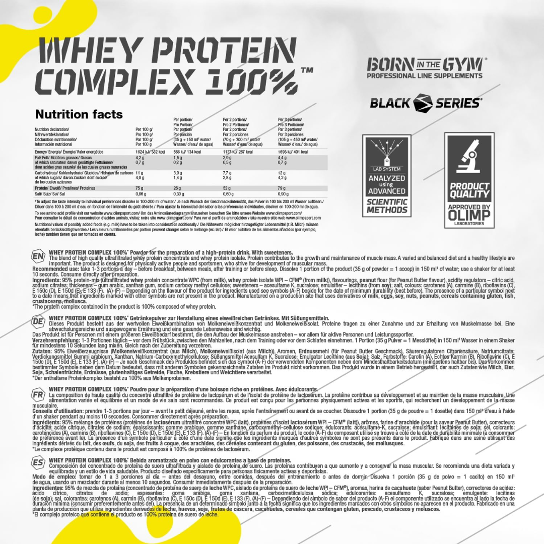 Olimp Sport Nutrition Whey Protein Complex 700g - Lemon Cheesecake