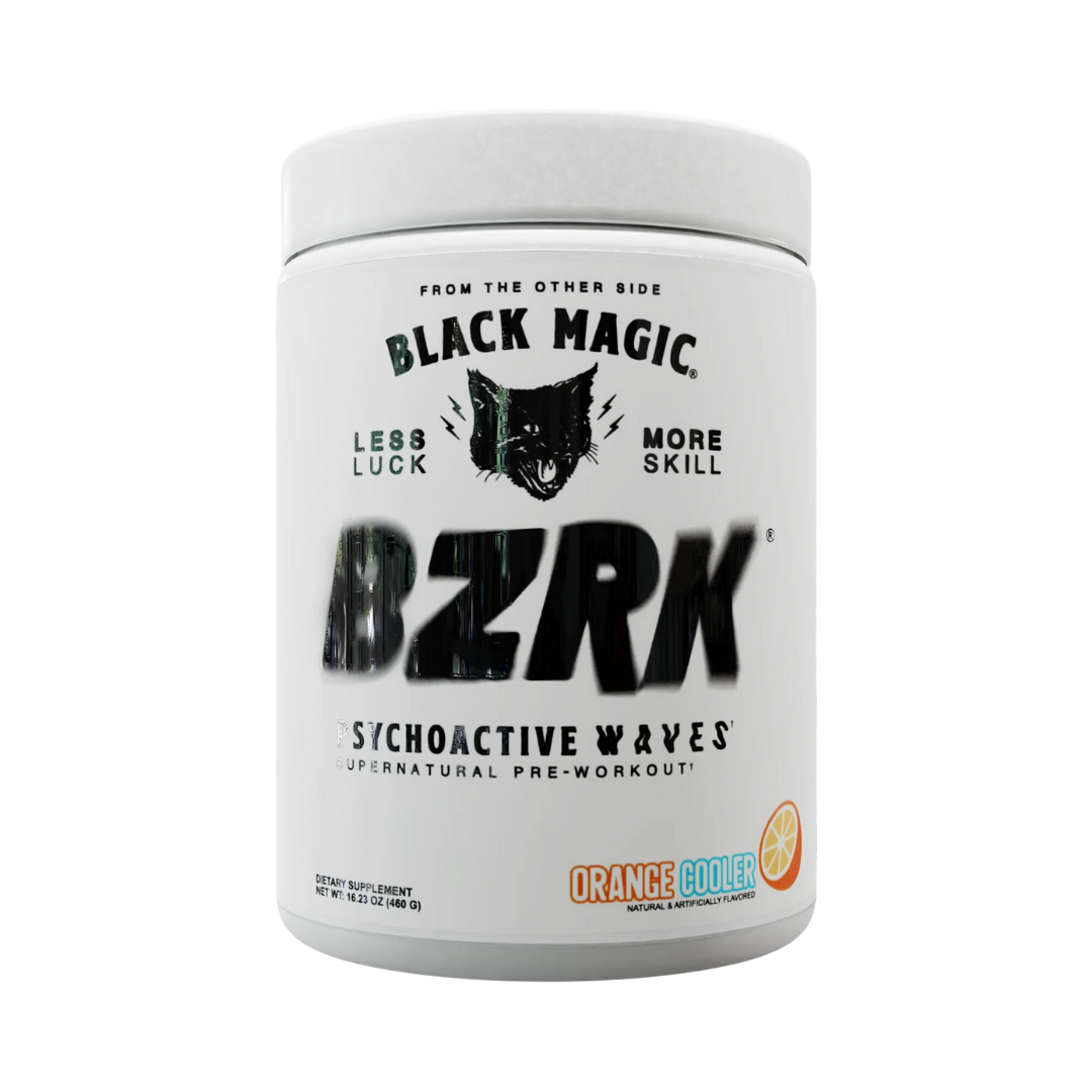 Black Magic BZRK Pre-Workout 25 Servings - Orange Cooler