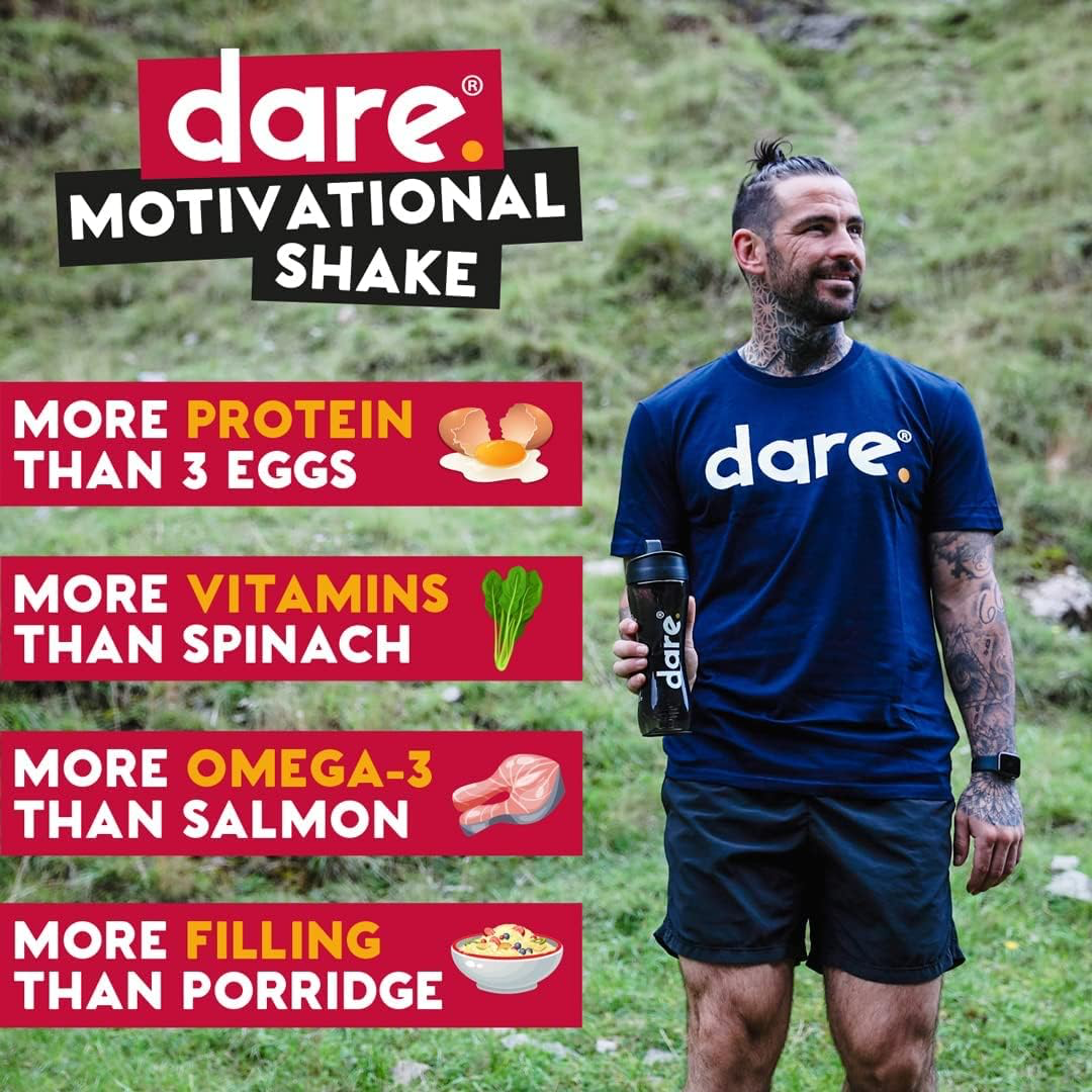 dare. Motivational Shake 750g - Cocoa & Jaffa Orange