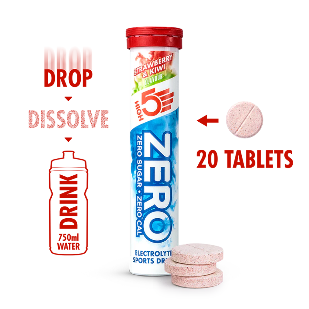 HIGH5 Zero 8x20 Tabs - Blackcurrant