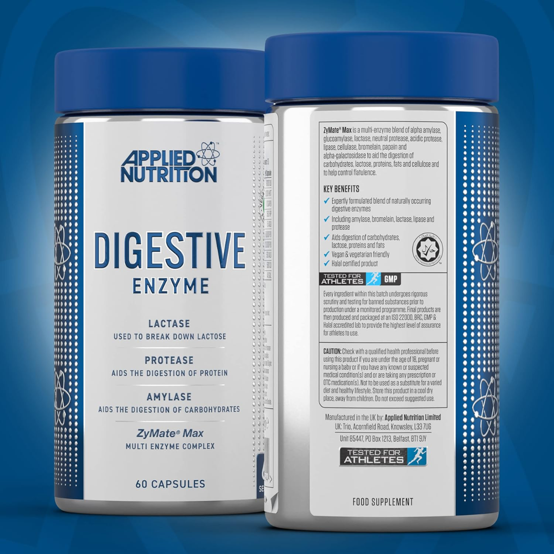 Applied Nutrition Digestive Enzyme 60 Caps