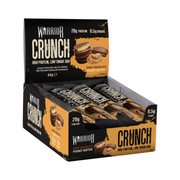 Warrior Crunch Bars 12x64g - Dark Chocolate Peanut Crunch