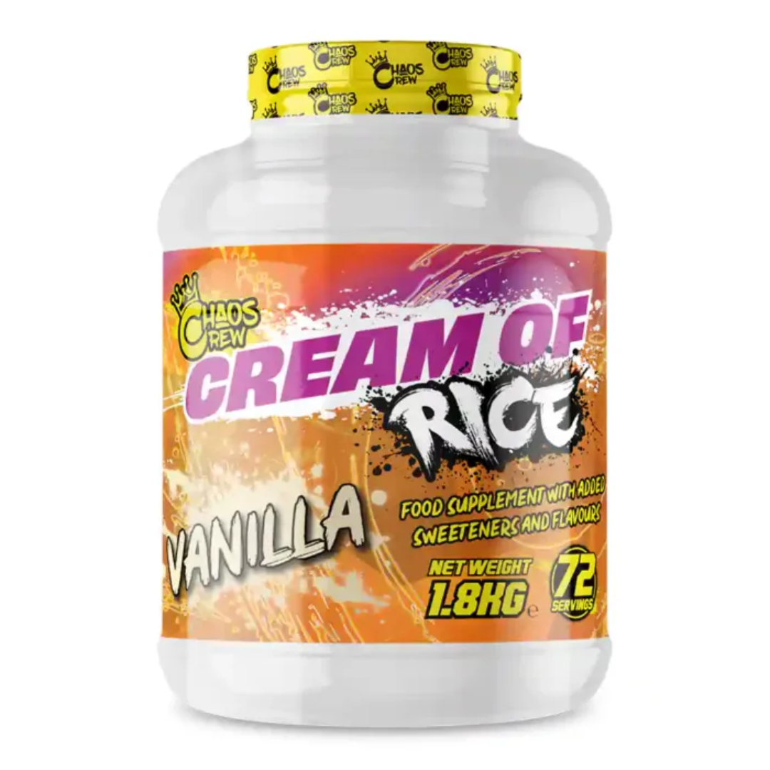 Chaos Crew Cream of Rice 1.8kg - Vanilla