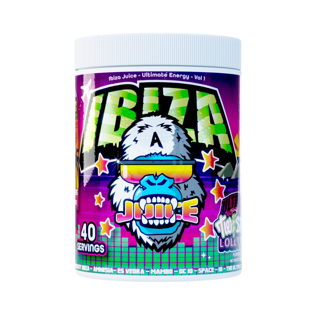 Gorillalpha Ibiza Juice 480g - Ultimate Twister Lollipop