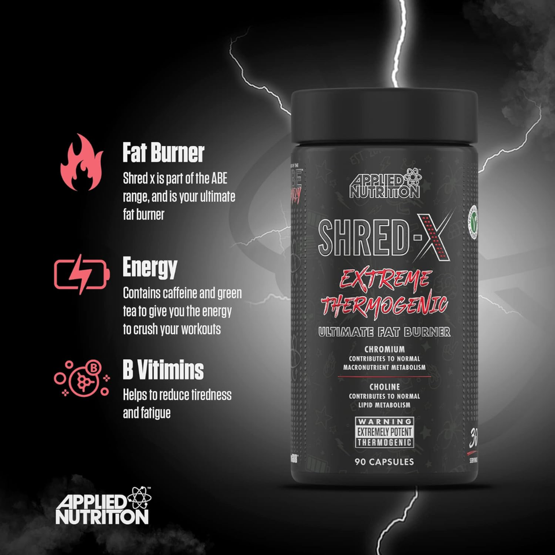 Applied Nutrition ABE All Black Everything Shred X 90 Veg Caps