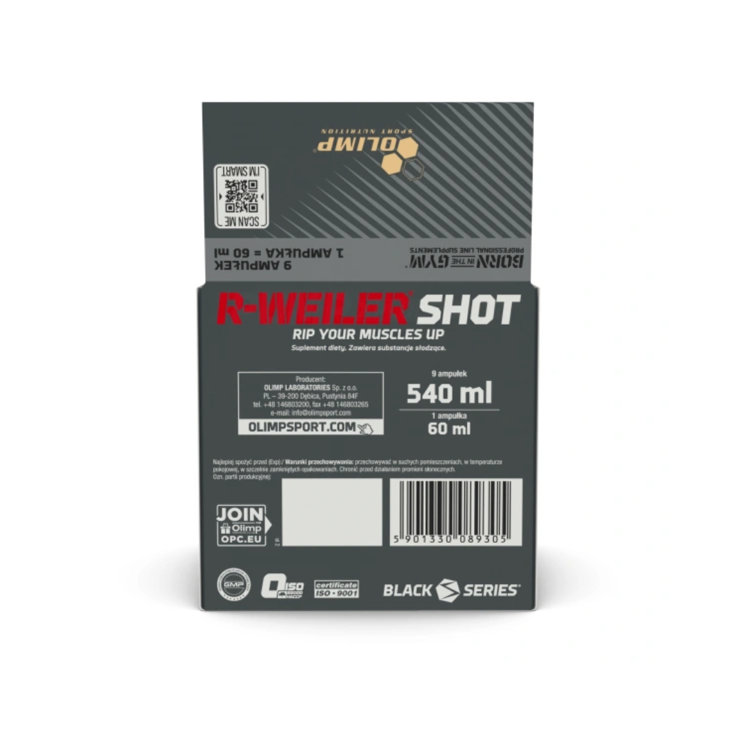 Olimp Sport Nutrition R-Weiler Shot 9x60ml - Cola