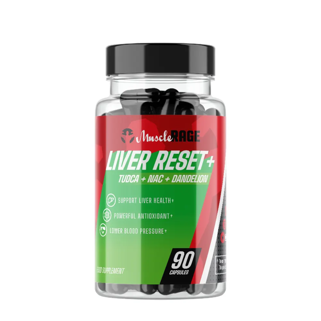 Muscle Rage Liver Reset+ 90 Caps