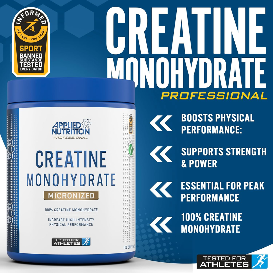 Applied Nutrition Creatine Monohydrate 500g Unflavoured