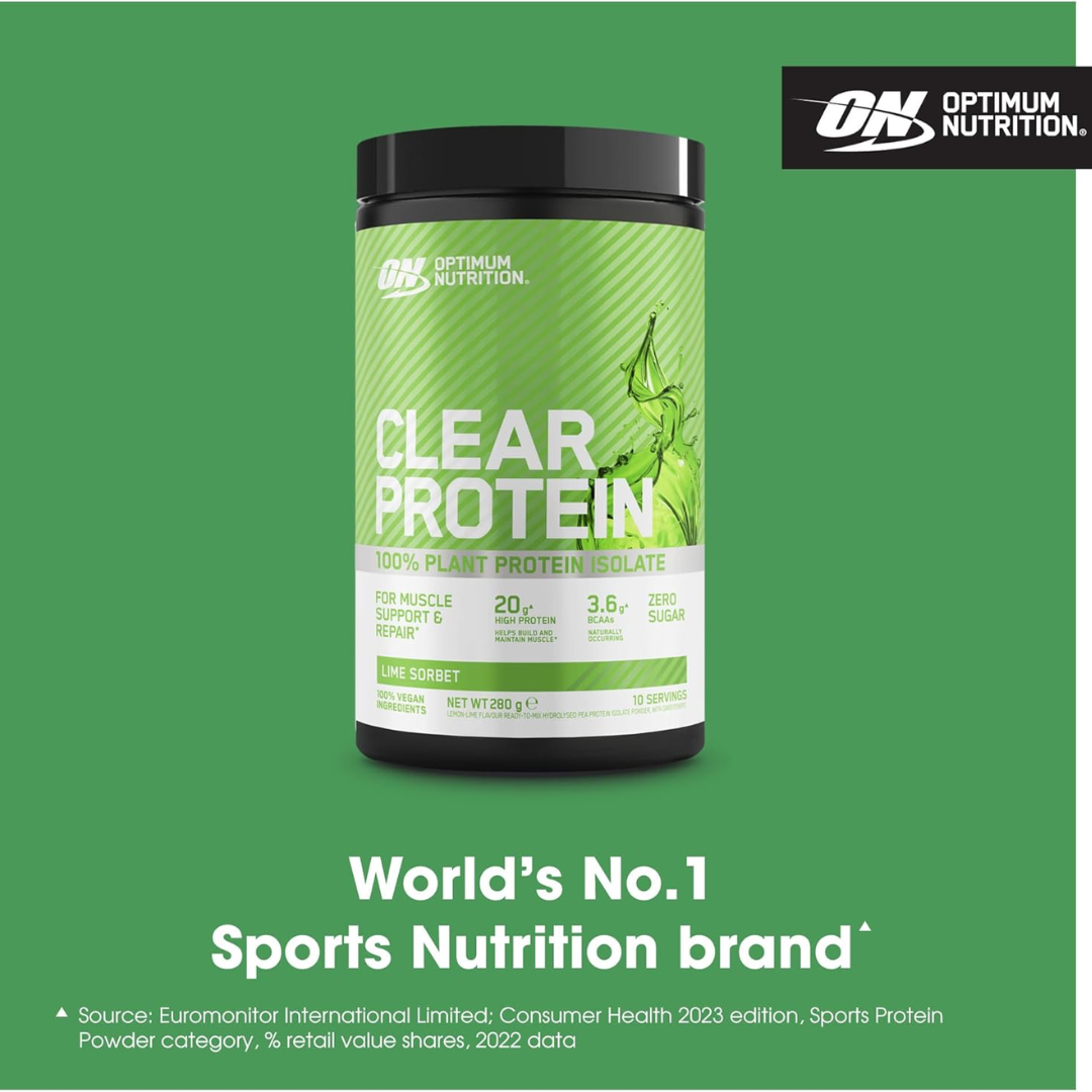 Optimum Nutrition Clear Protein 100% Plant Protein 280g - Juicy Peach