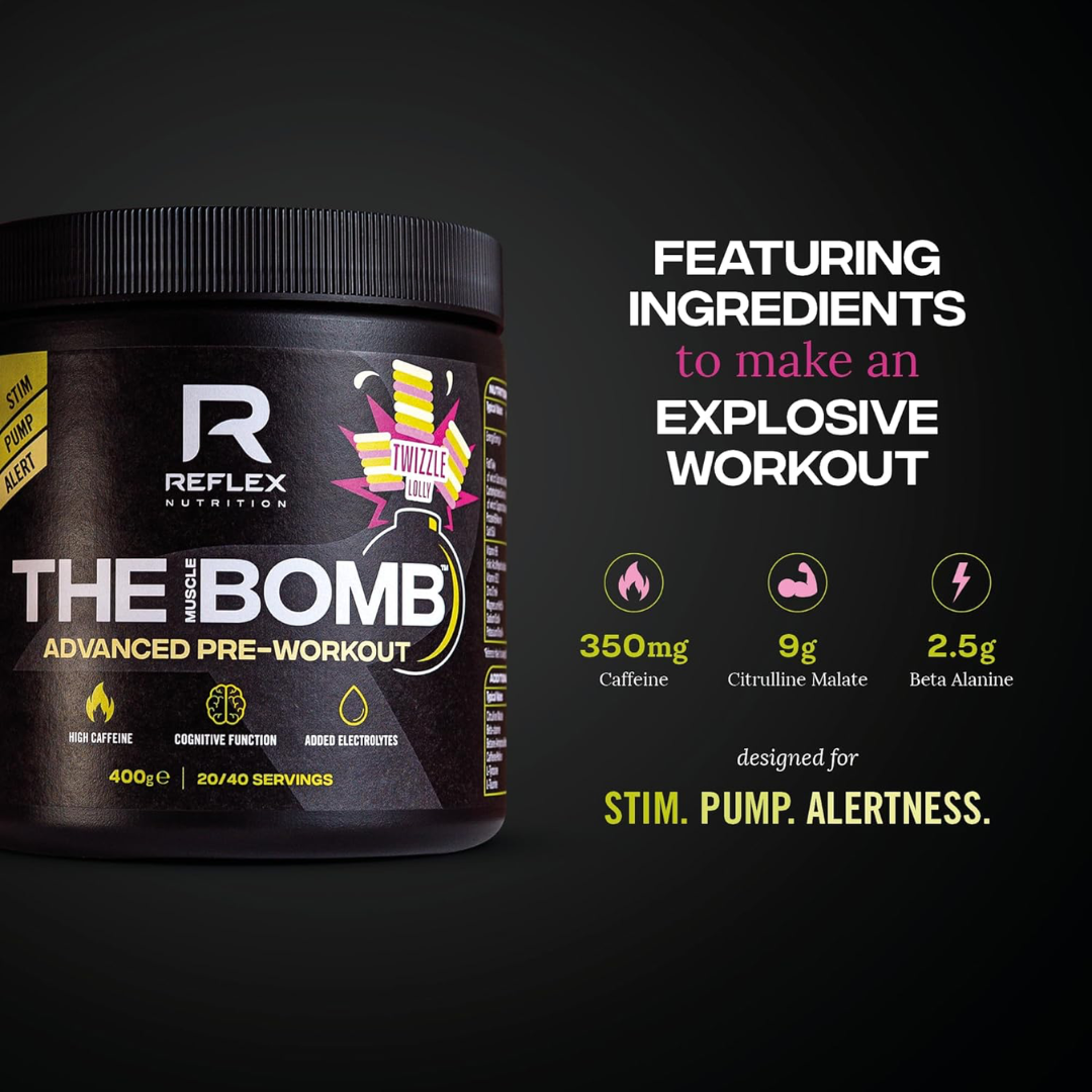 Reflex Nutrition The Muscle Bomb 400g - Twizzle Lolly