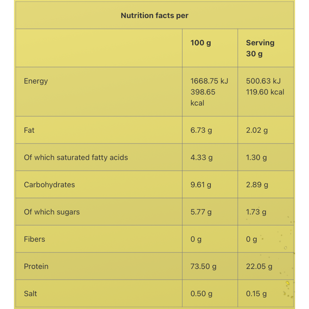 HYPE Whey Protein 2kg - Vanilla Ice Cream