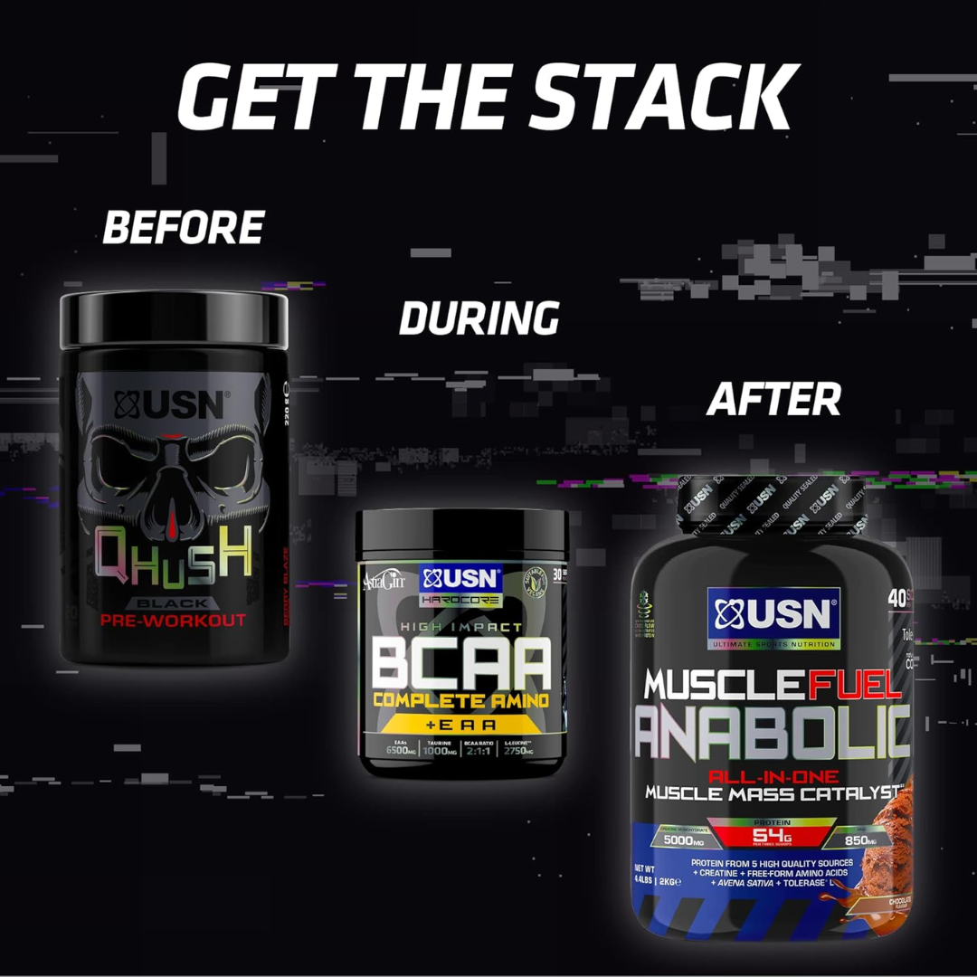 USN QHUSH Black 220g - Frosted Lemon
