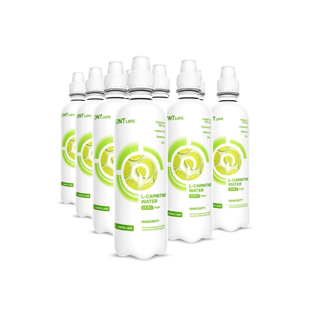 QNT Immunity Water H20 12x500ml - Lemon Lime