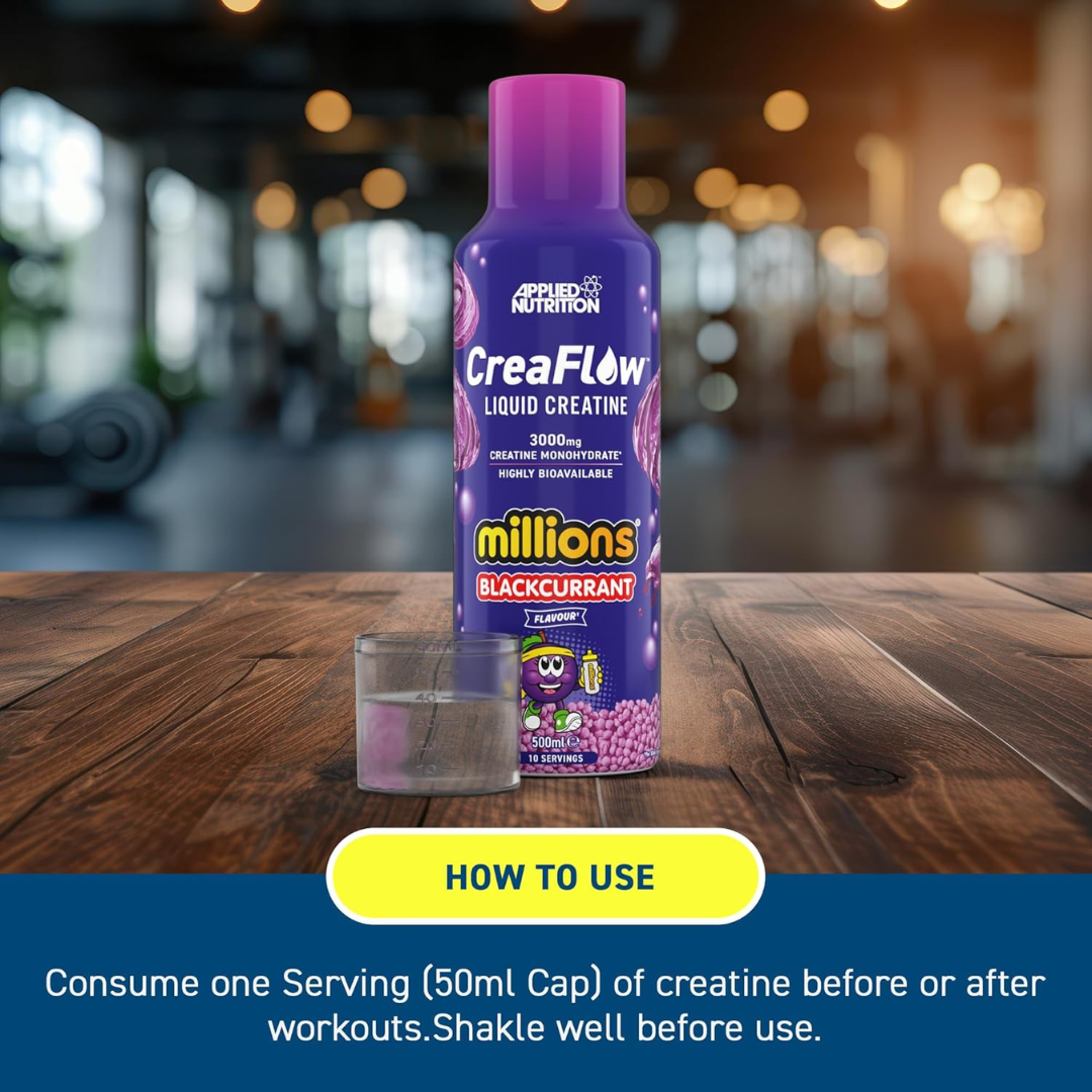 Applied Nutrition Crea Flow Liquid Creatine 500ml - Sour Cherry