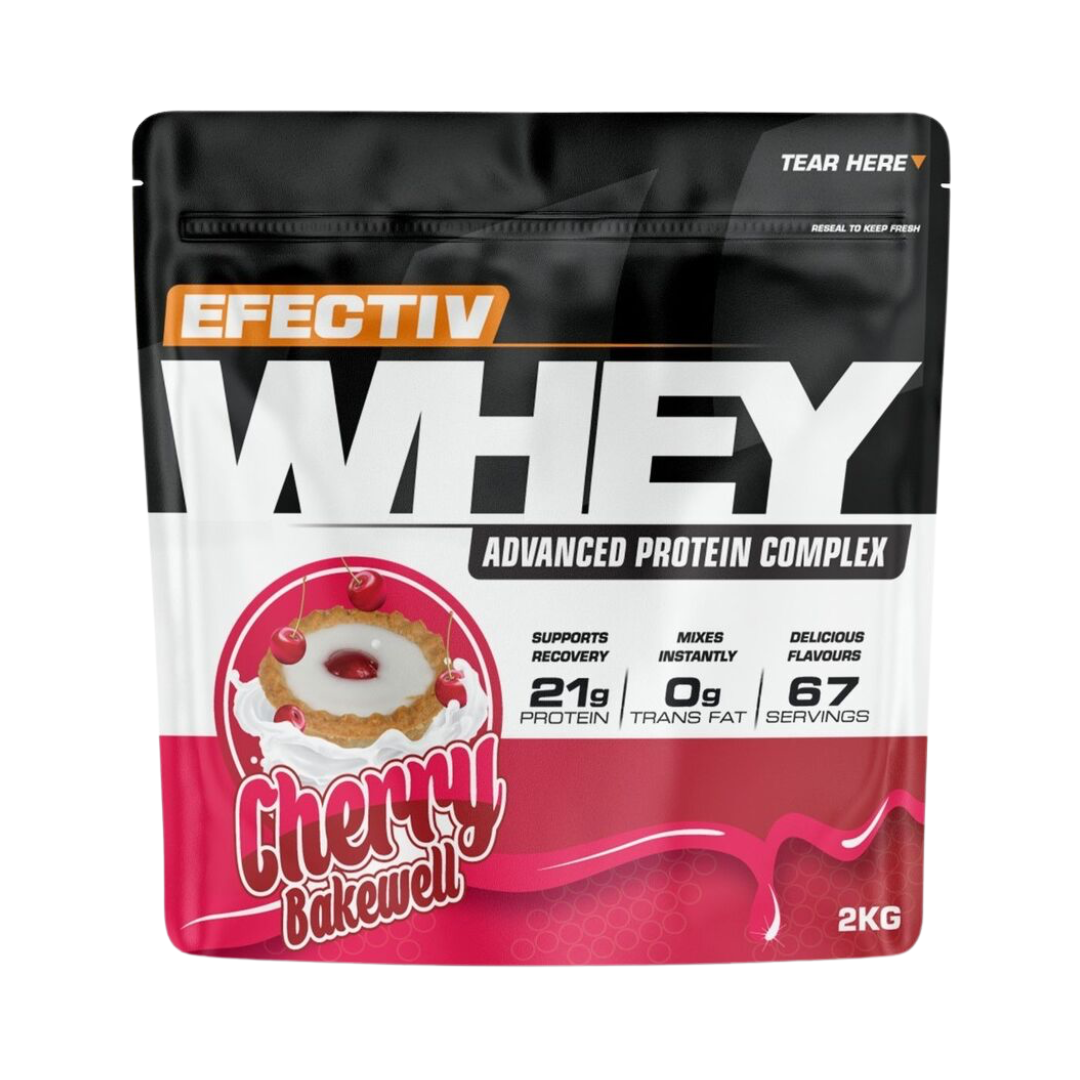 Efectiv Nutrition Whey Protein 2kg - Cherry Bakewell