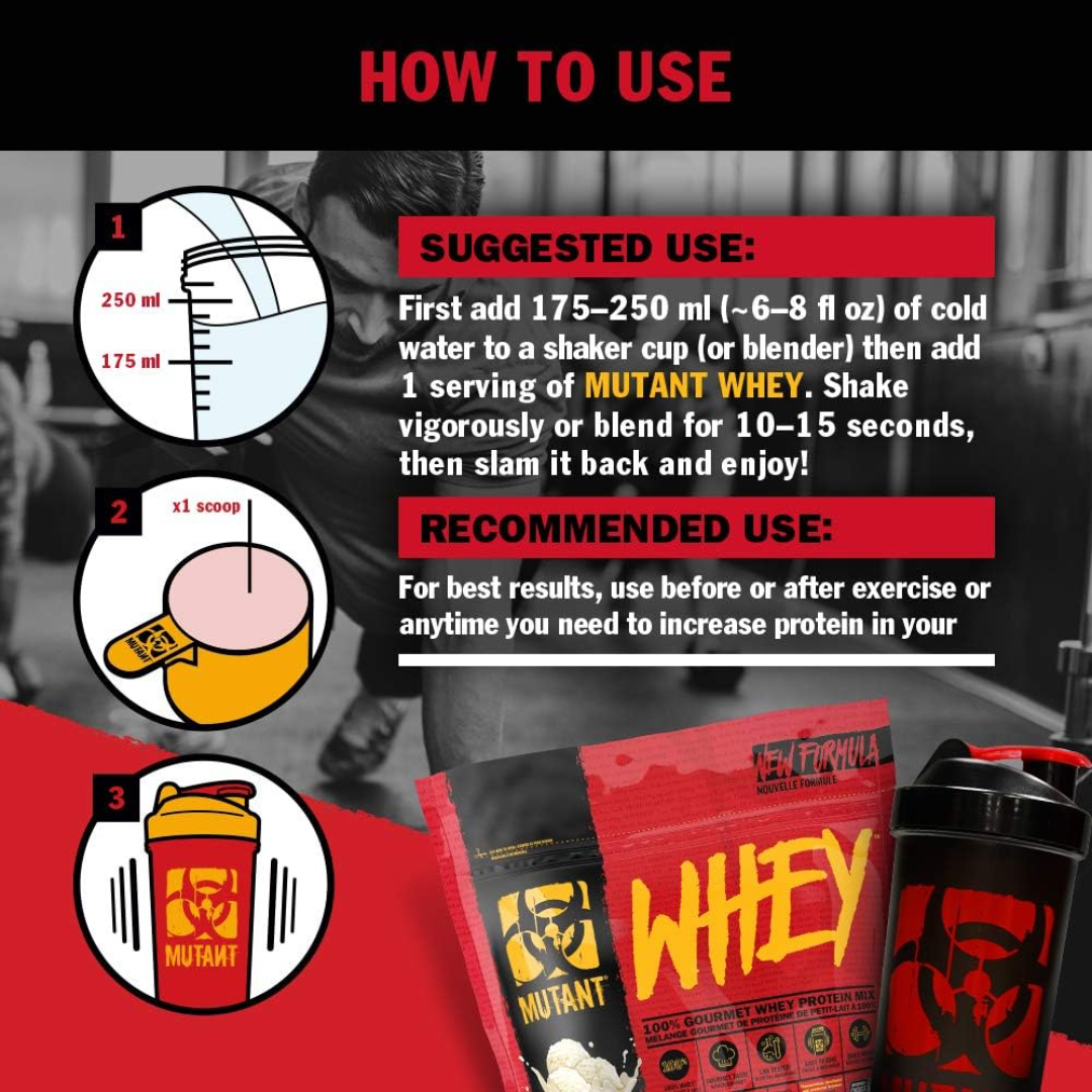 Mutant Whey 908g - Vanilla