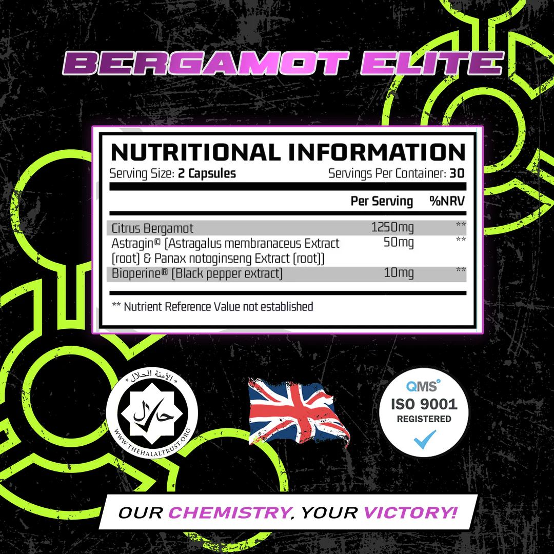 Chemical Warfare Bergamot Elite 60 Caps