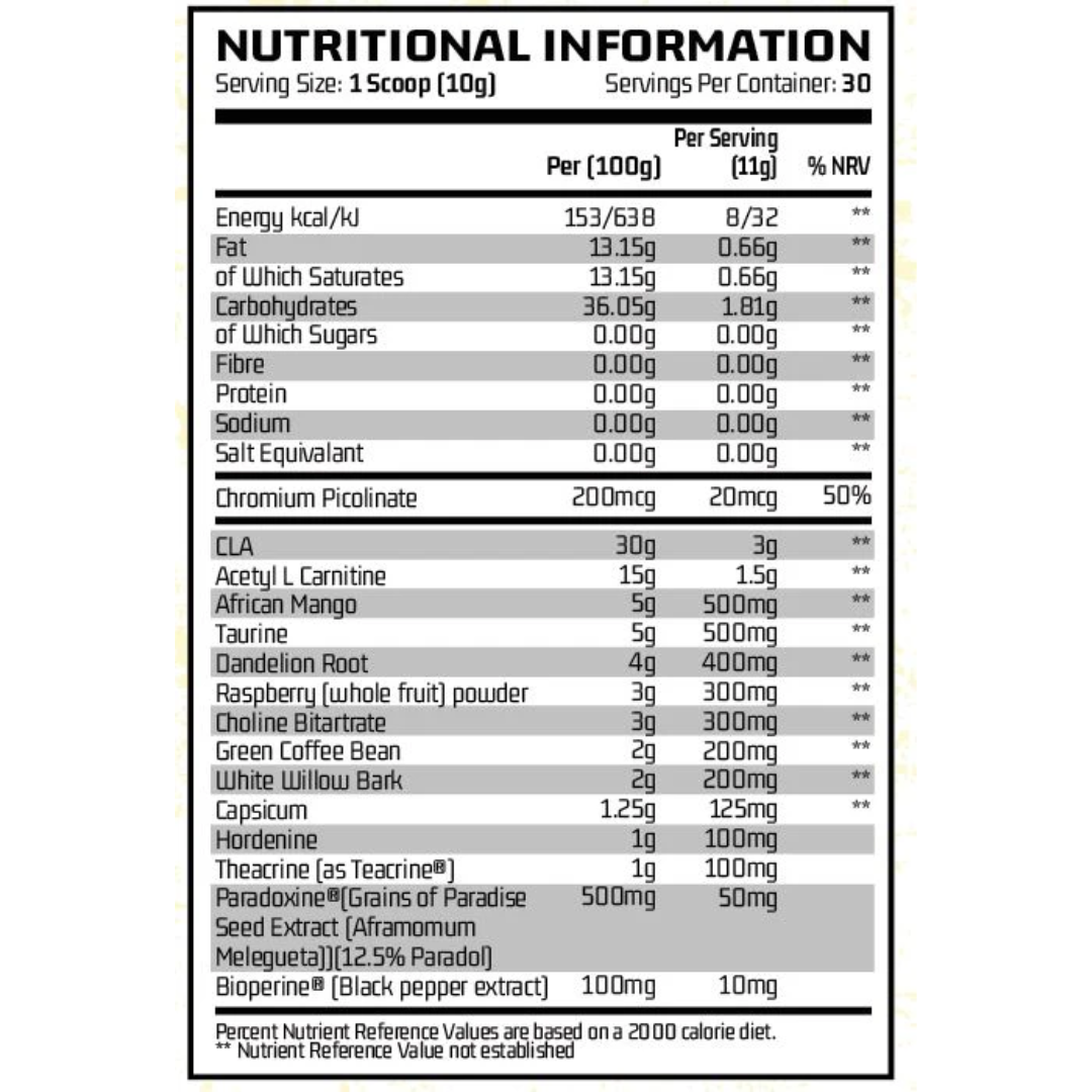 Chemical Warfare AM Eradicate 300g - Sour Cherries