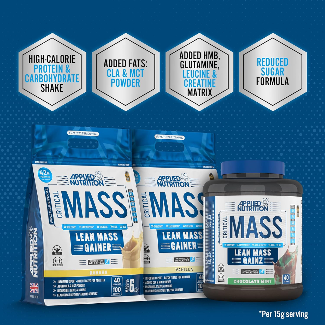 Applied Nutrition Critical Mass Professional 6kg - Vanilla