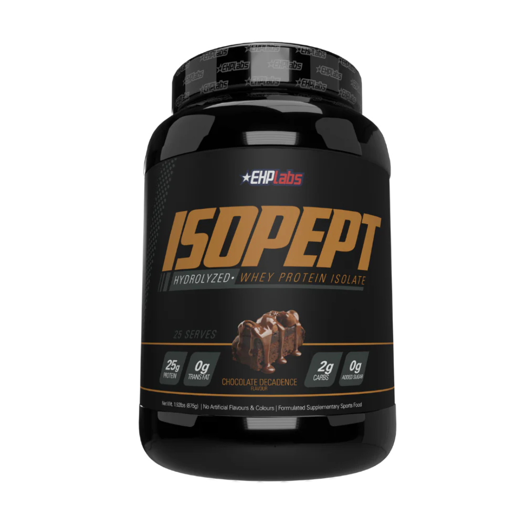 EHP Labs IsoPept Hydrolysed Whey Protein Isolate 25 Servings - Choc Decadence