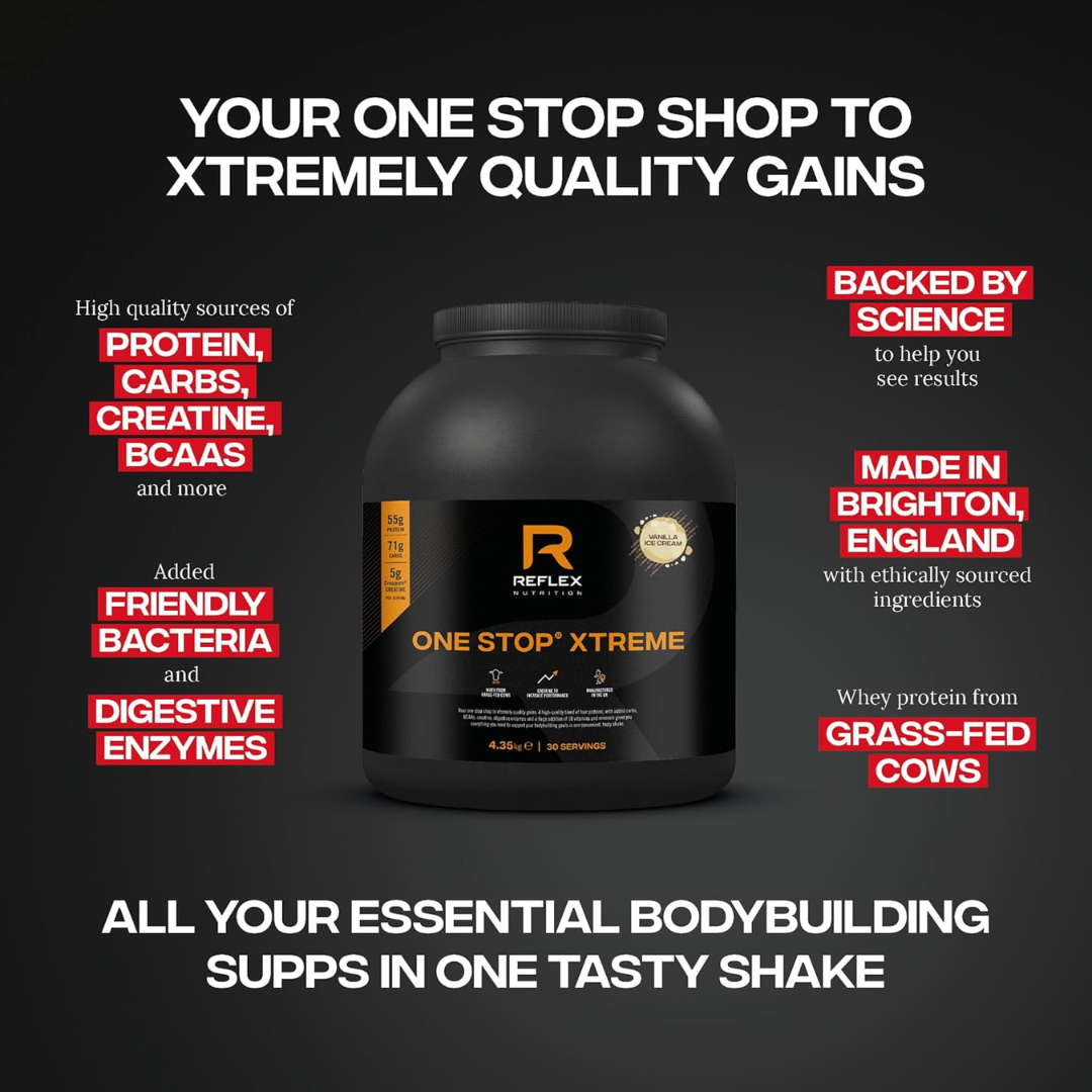 Reflex Nutrition One Stop Xtreme 2.03kg - Vanilla Ice Cream