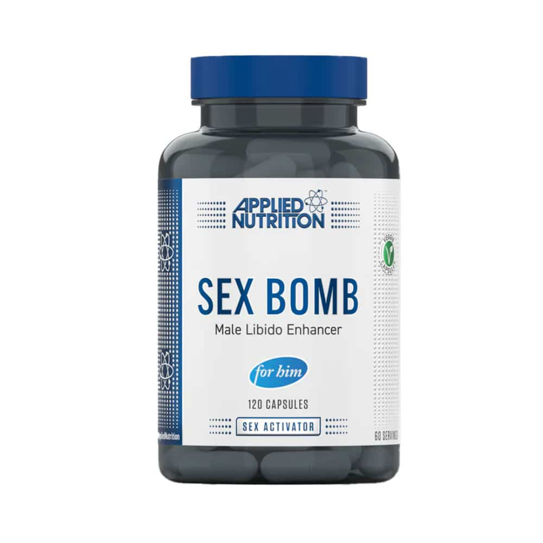 Applied Nutrition Sex Bomb Male Libido Enhancer 120 Veg Caps
