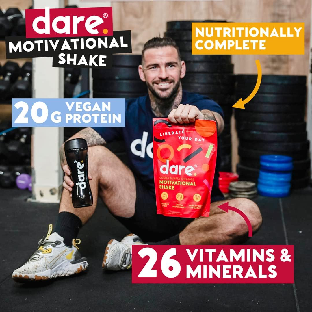 dare. Motivational Shake 750g - Cocoa & Jaffa Orange