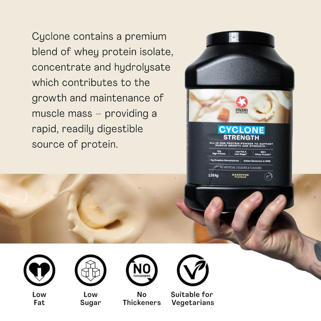 MaxiNutrition Cyclone Powder 1260g - Strawberry