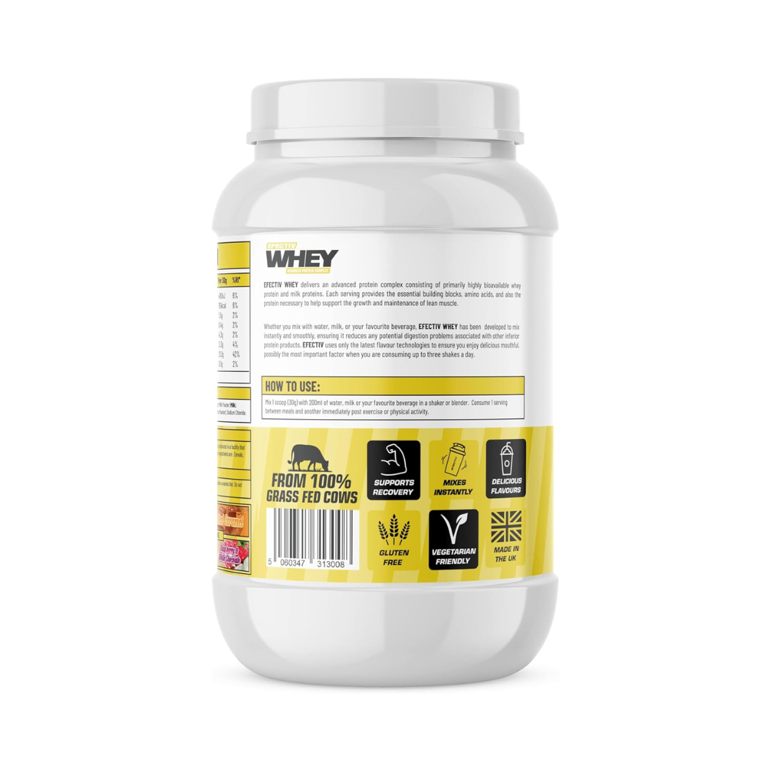 Efectiv Nutrition Whey Protein 900g - Caramel Latte