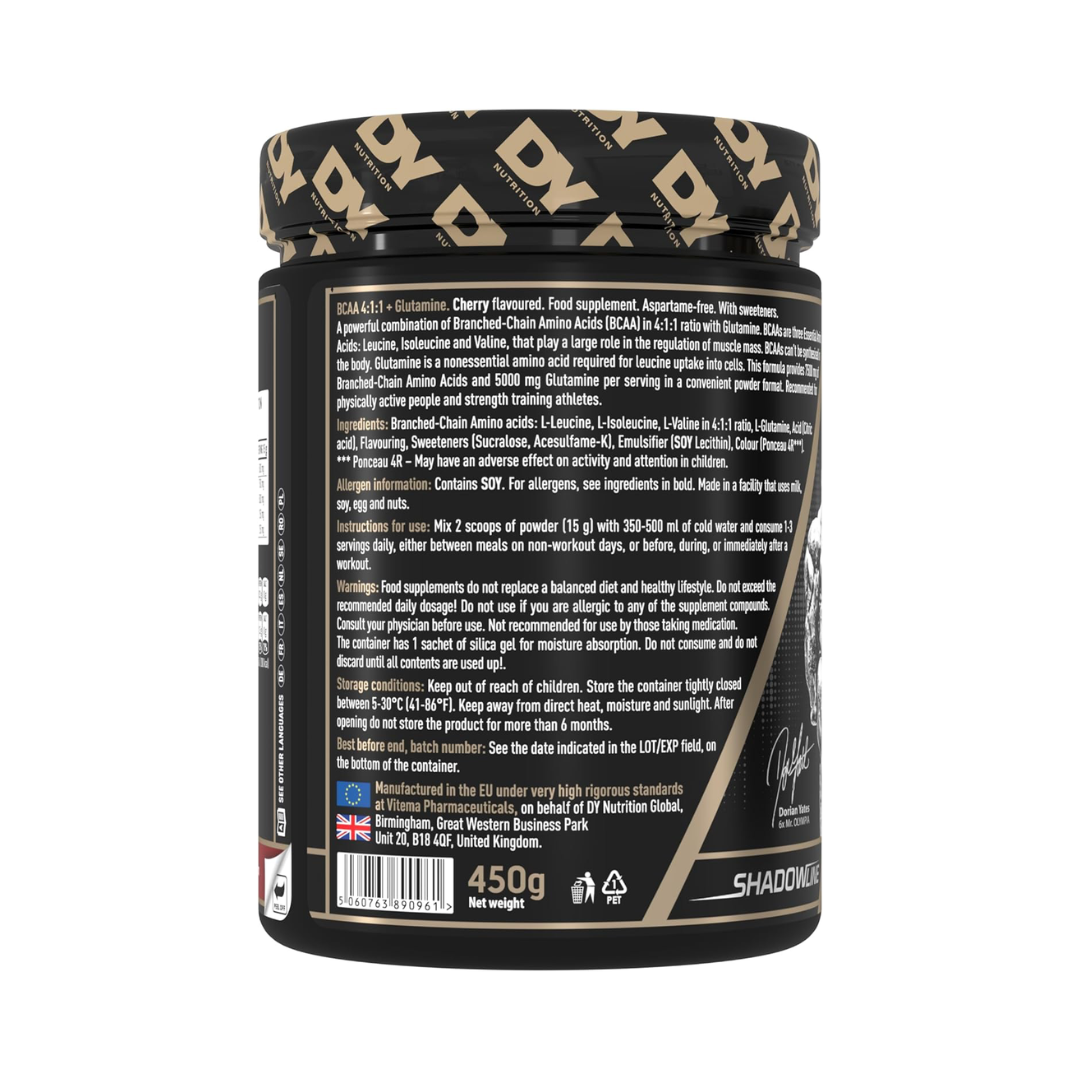 DY Nutrition Hit BCAA 4:1:1 + Glutamine 450g - Cherry