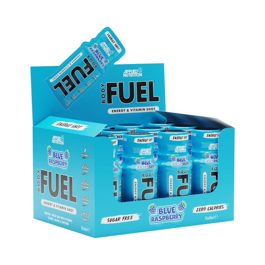Applied Nutrition Body Fuel Energy Shots 12x60ml - Blue Raspberry