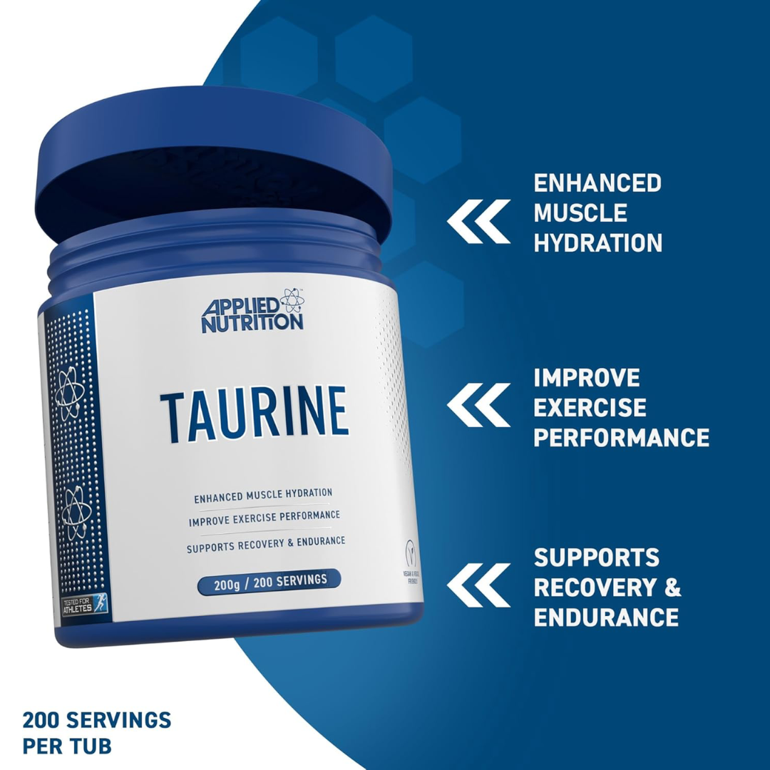 Applied Nutrition Taurine 200g Unflavoured