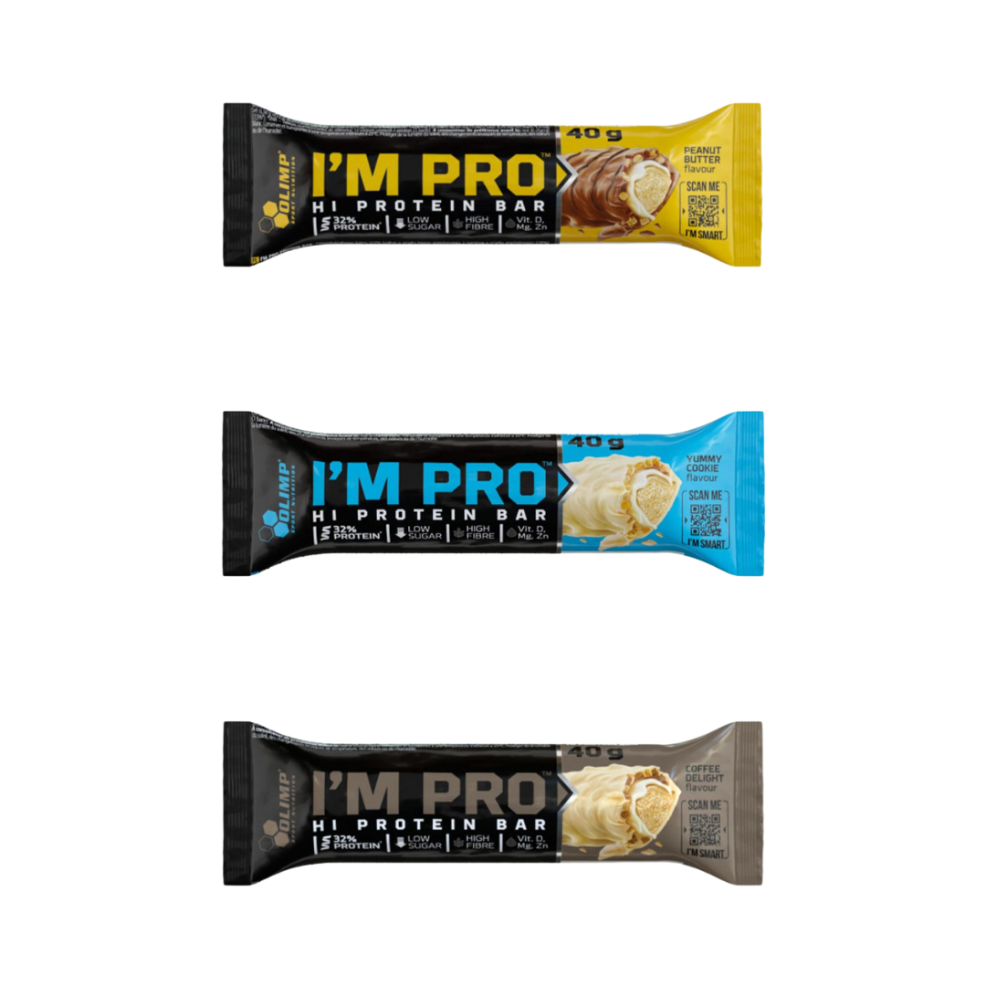 Olimp Sport Nutrition I'm Pro Protein Bars 15x40g - Yummy Cookie