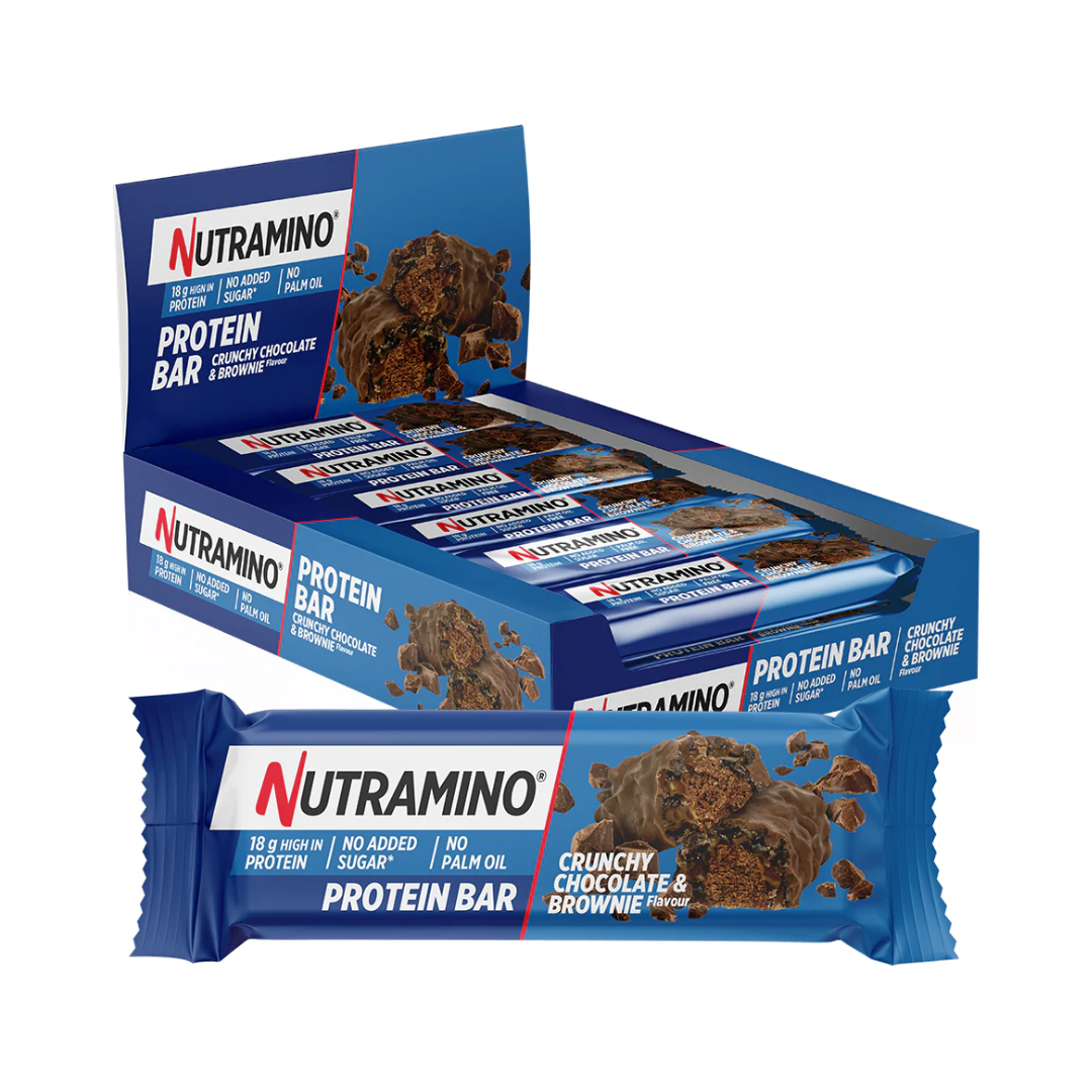 Nutramino Protein Bar 12x55g Crunchy Chocolate Brownie