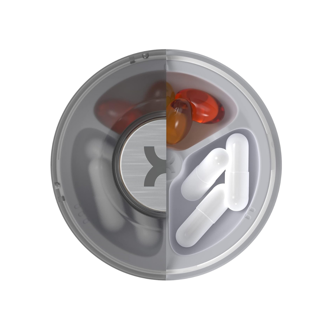 PROMiXX Core Vitamin & Supplement Case - Ceramic White