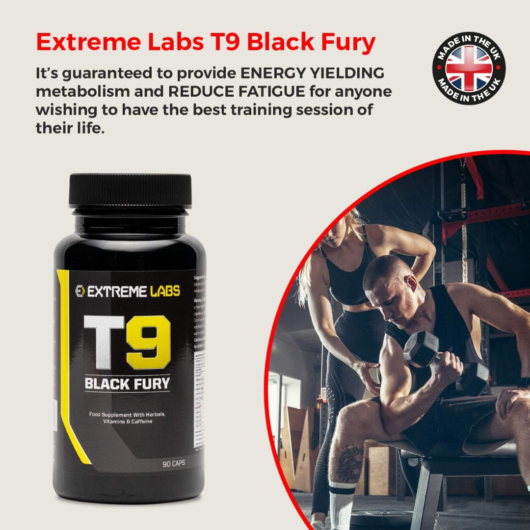 Extreme Labs T9 Black Fury 90 Caps