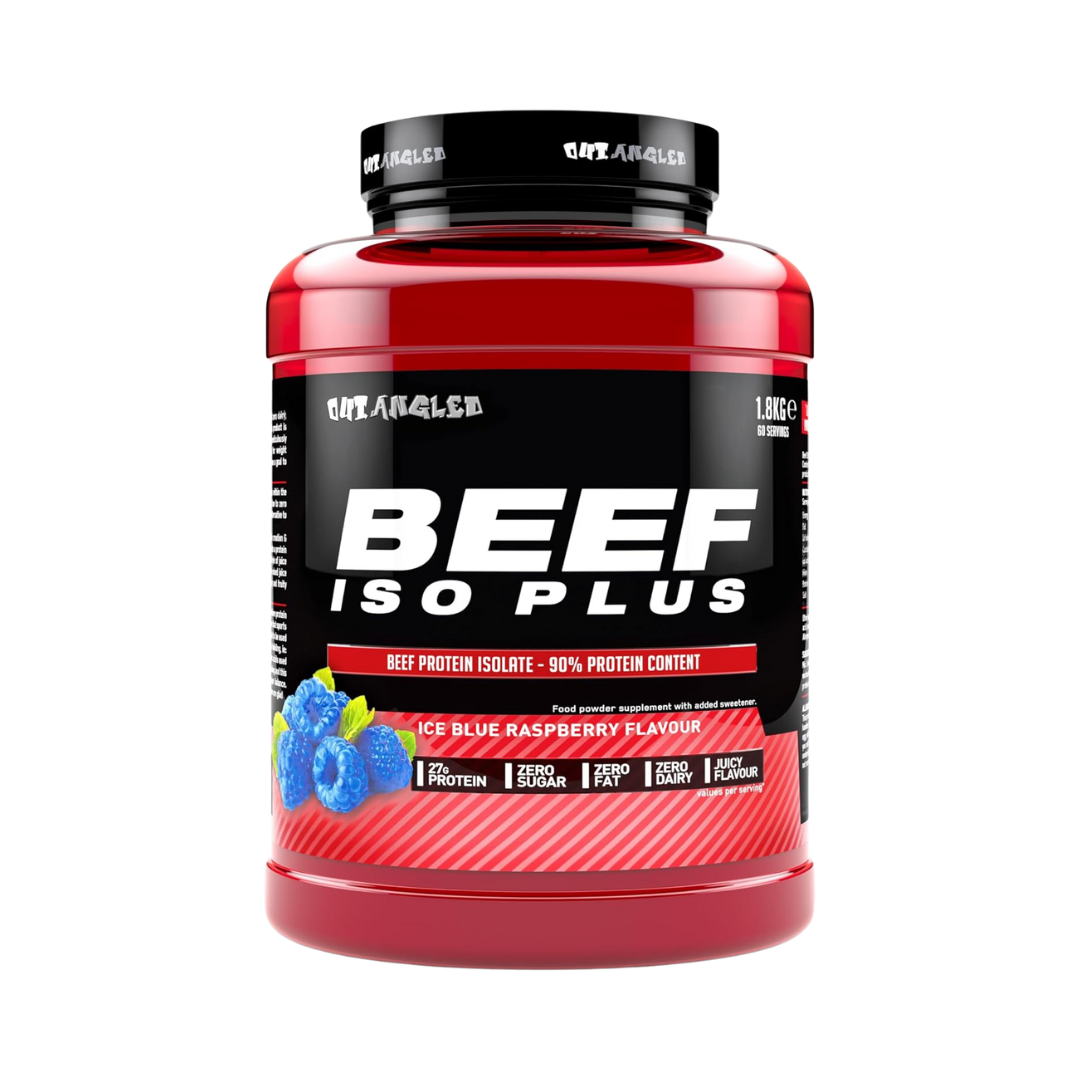 Outangled Beef Iso Plus 1.8kg - Ice Blue Raspberry