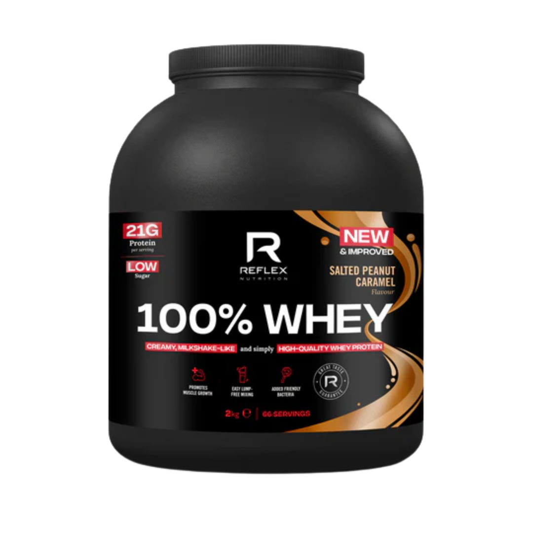 Reflex Nutrition 100% Whey 2kg - Salted Peanut Caramel