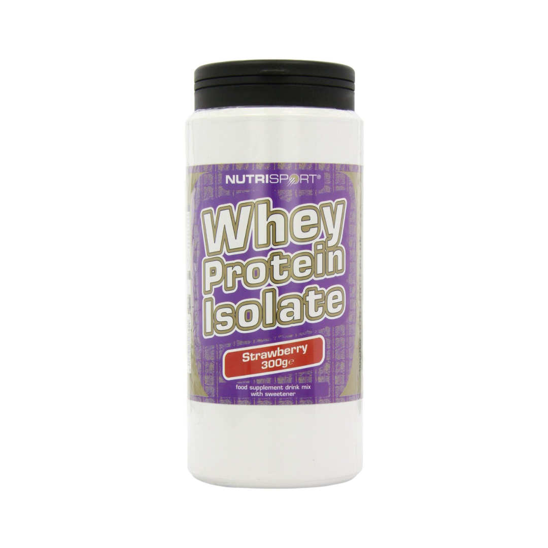 NutriSport Whey Protein Isolate 300g - Strawberry