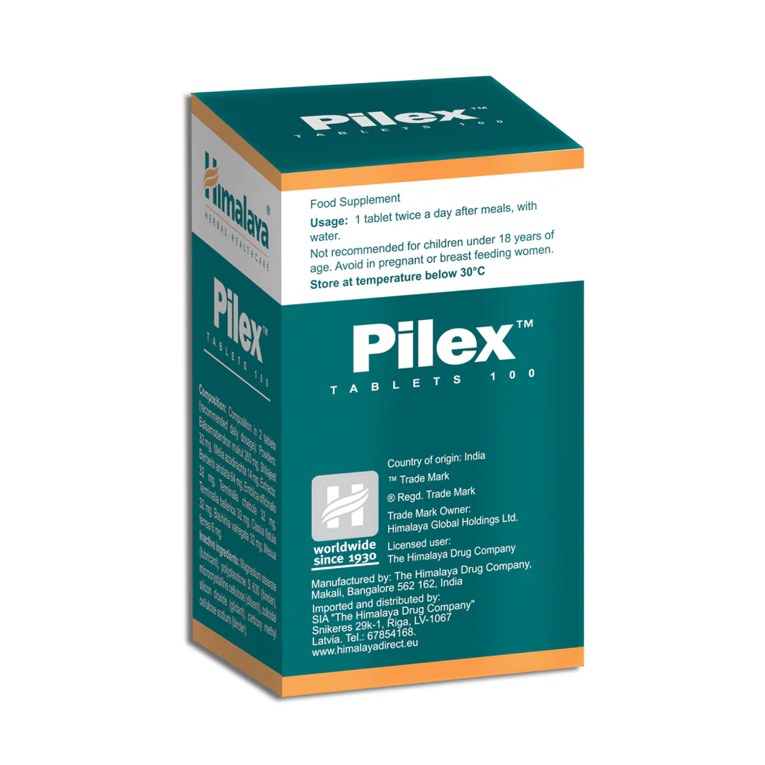 Himalaya Pilex 100 Tabs