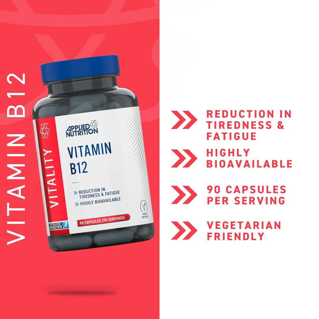 Applied Nutrition VITALITY B12 90Veg Caps