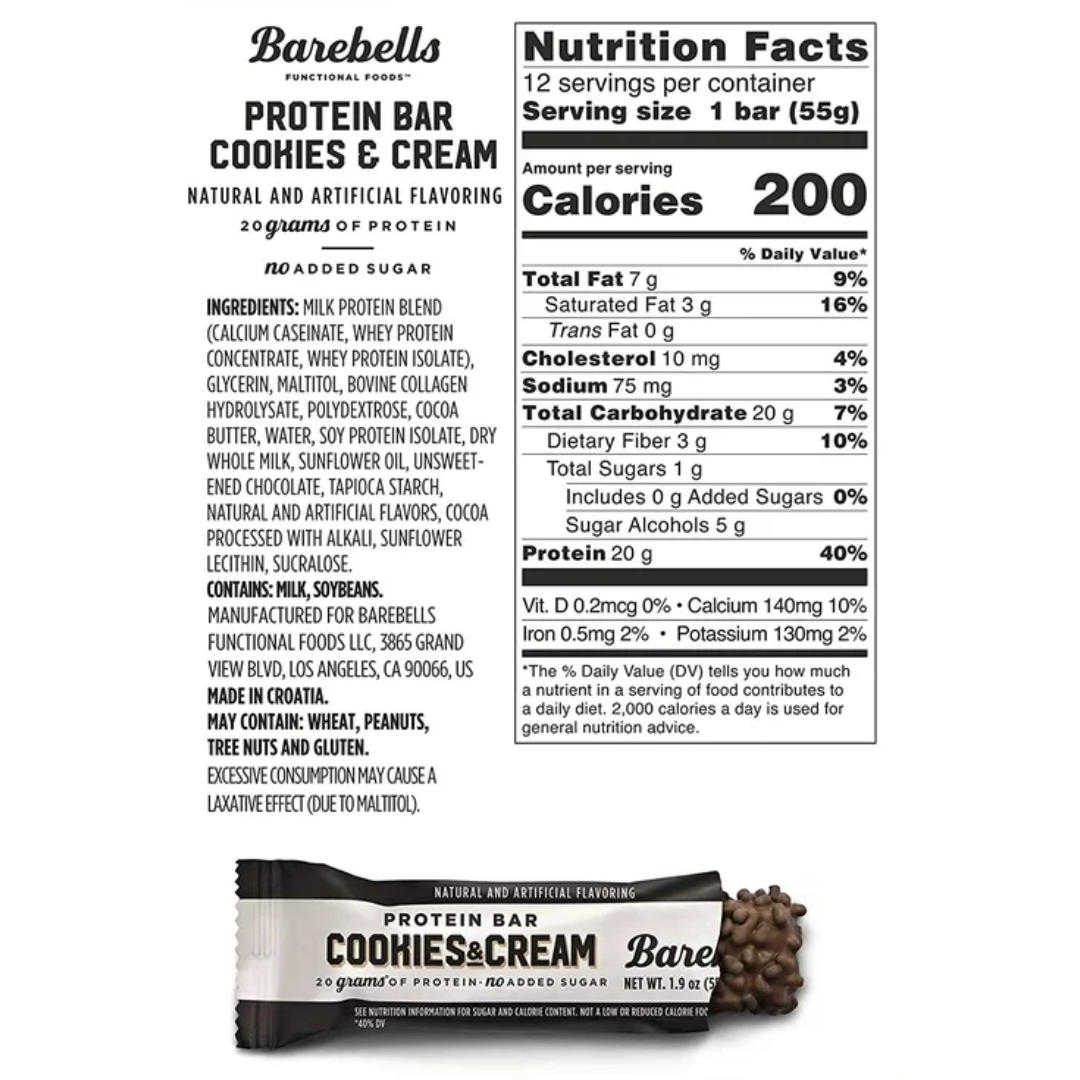 Barebells Protein Bar 12x55g - Salty Peanut