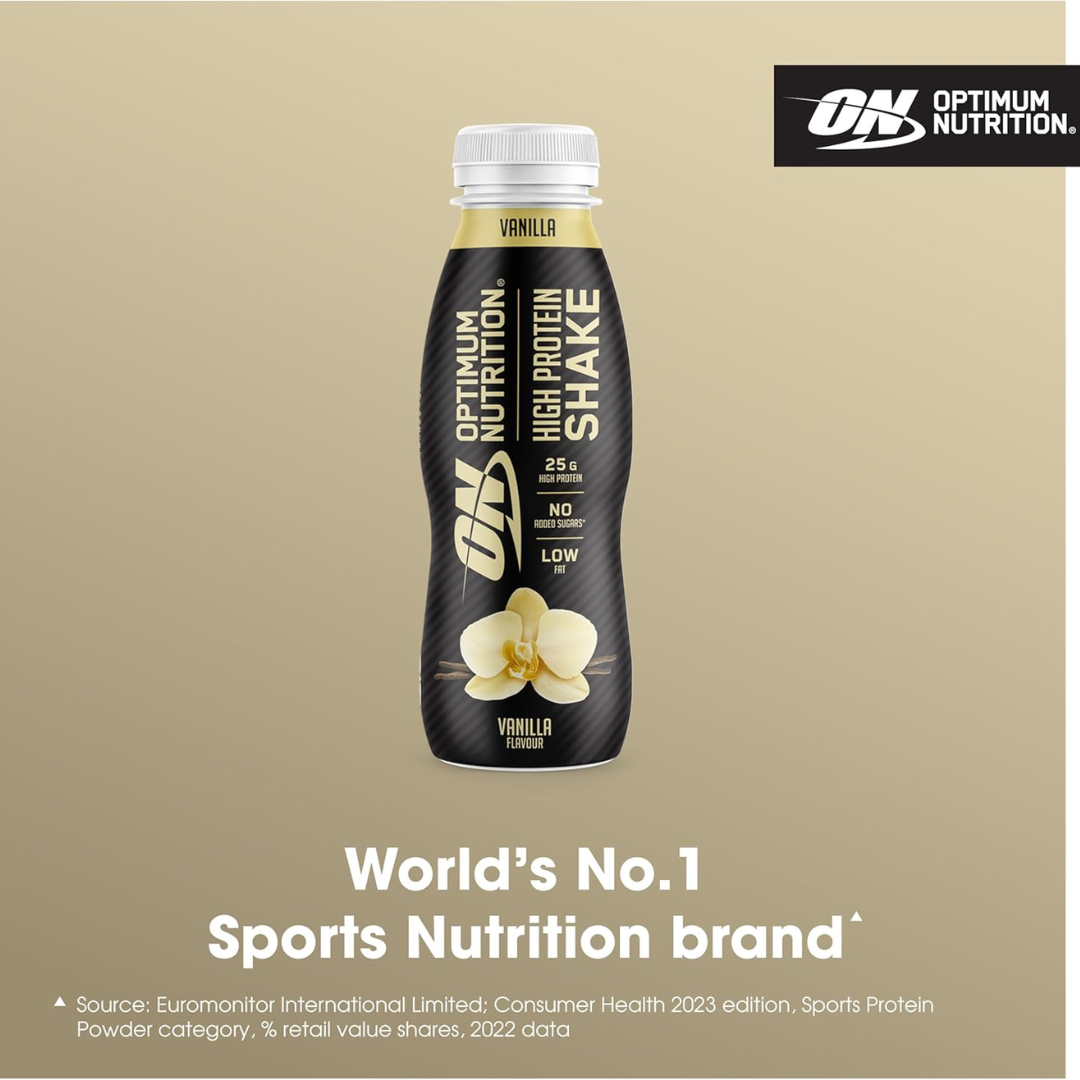 Optimum Nutrition Protein Shake 12x330ml - Vanilla